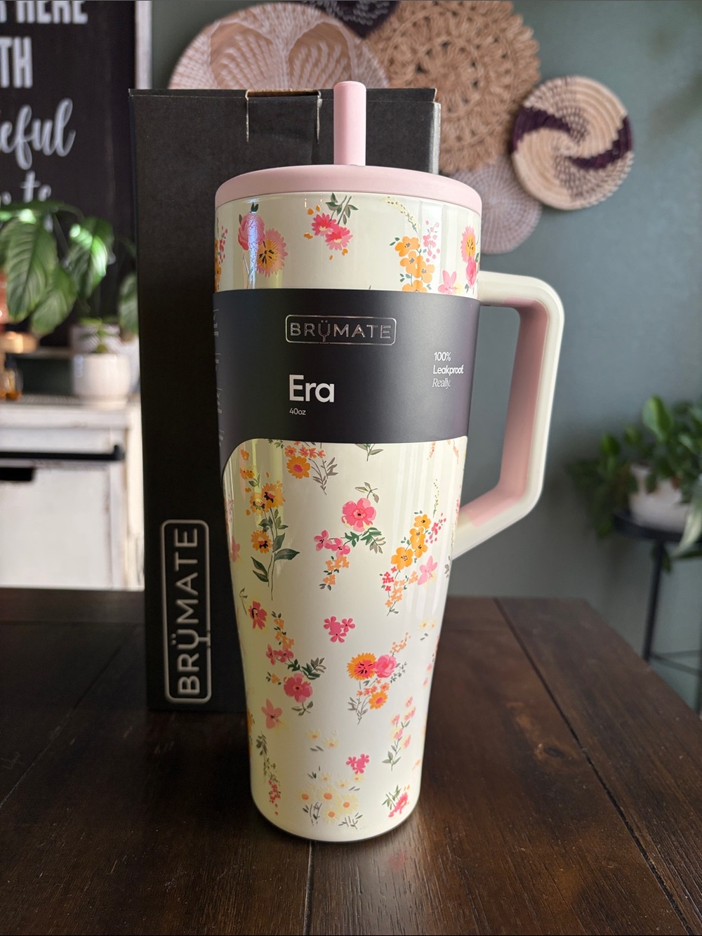 BrüMate Era 40oz in Wildflower Whisper! New! Limited Edition!